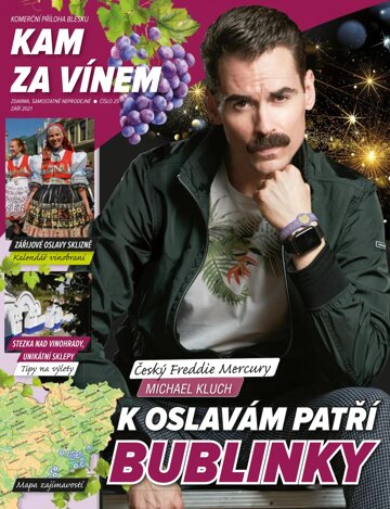 Obálka e-magazínu Příloha Blesk Kam za vínem - 1.9.2021