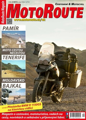 Obálka e-magazínu MotoRoute Magazín 2/2015