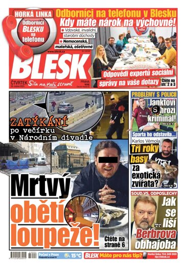 Obálka e-magazínu Blesk 20.4.2023