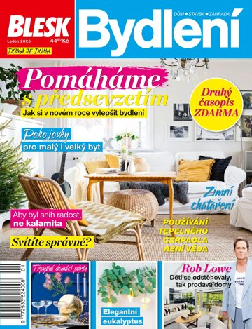 Obálka e-magazínu Blesk Bydlení 1/2025