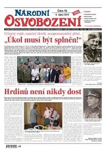 Obálka e-magazínu Národní Osvobození 16/2014