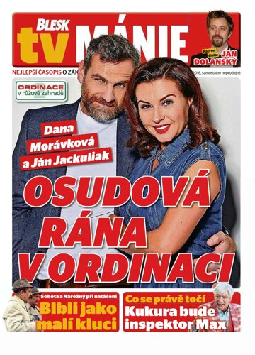 Obálka e-magazínu Blesk Tv manie 5.11.2016