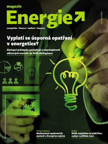 Obálka e-magazínu Hospodářské noviny - příloha 230 - 29.11.2016 magazín Energie