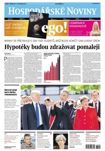 Obálka e-magazínu Hospodářské noviny 101 - 26.5.2017