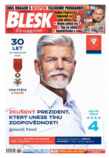 Obálka e-magazínu Blesk 13.1.2023