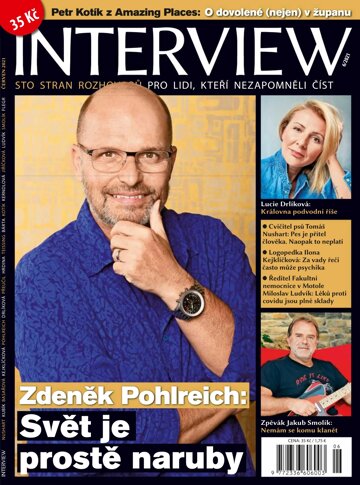 Obálka e-magazínu INTERVIEW 6/2021