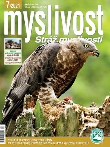 Obálka e-magazínu Myslivost 7/2021