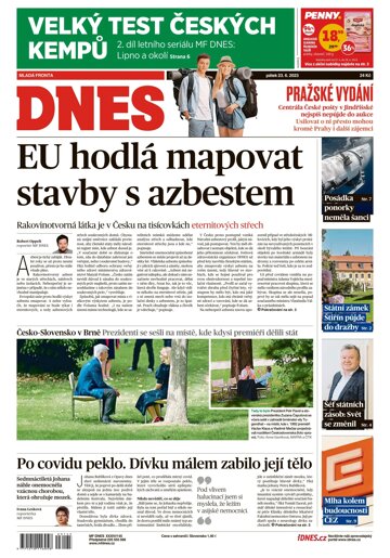 Obálka e-magazínu MF Dnes 23.6.2023