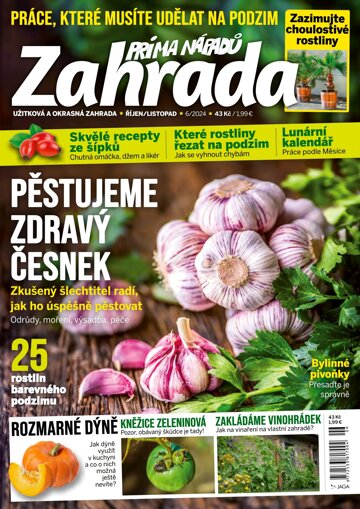 Obálka e-magazínu Zahrada prima nápadů 6/2024