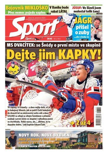 Obálka e-magazínu Sport 31.12.2024