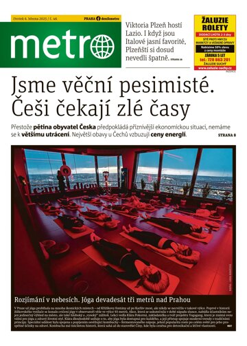 Obálka e-magazínu deník METRO 6.3.2025