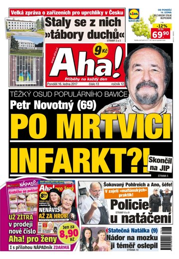 Obálka e-magazínu AHA! 16.1.2017