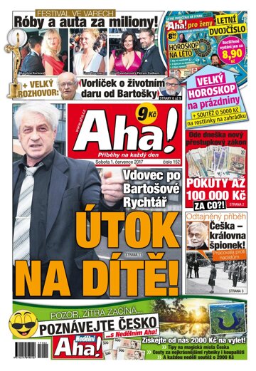 Obálka e-magazínu AHA! 1.7.2017