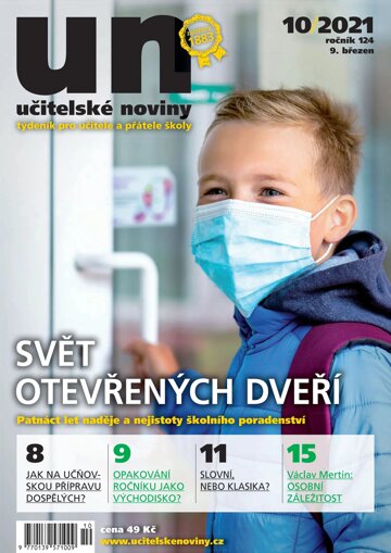 Obálka e-magazínu Učitelské noviny 10/2021