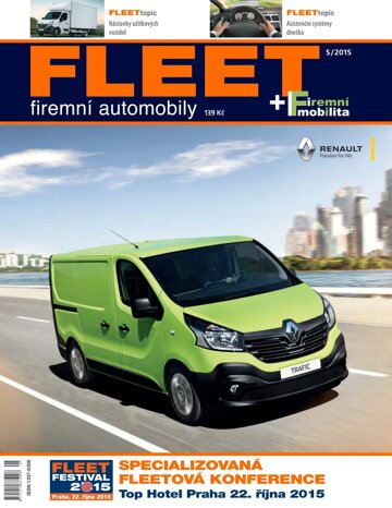 Obálka e-magazínu FLEET firemní automobily 5/2015