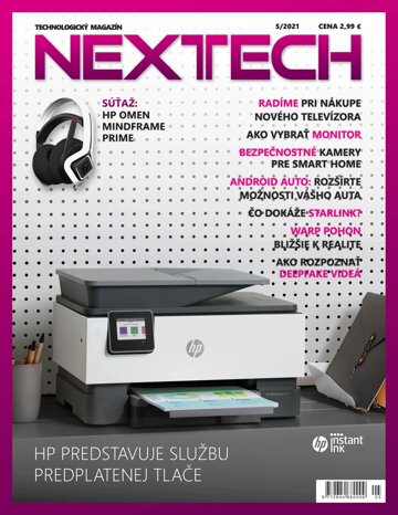 Obálka e-magazínu NEXTECH 5/2021