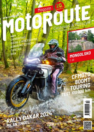 Obálka e-magazínu MotoRoute Magazín 1/2024