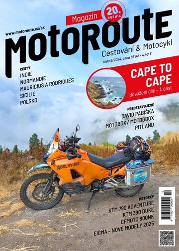 Obálka e-magazínu MotoRoute Magazín 6/2024