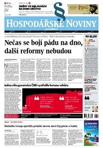 Obálka e-magazínu Hospodářské noviny 028 - 8.2.2013