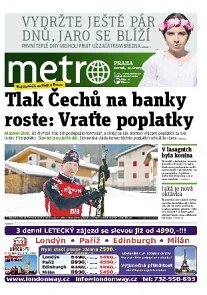 Obálka e-magazínu deník METRO 21.2.2013