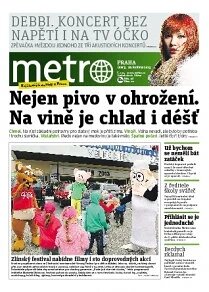 Obálka e-magazínu deník METRO 28.5.2013