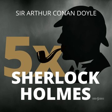 Obálka audioknihy 5x Sherlock Holmes