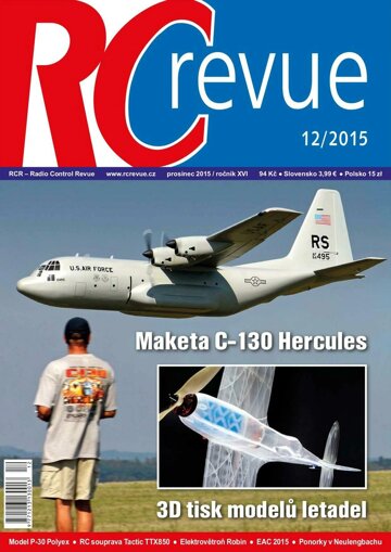 Obálka e-magazínu RC revue 12/15