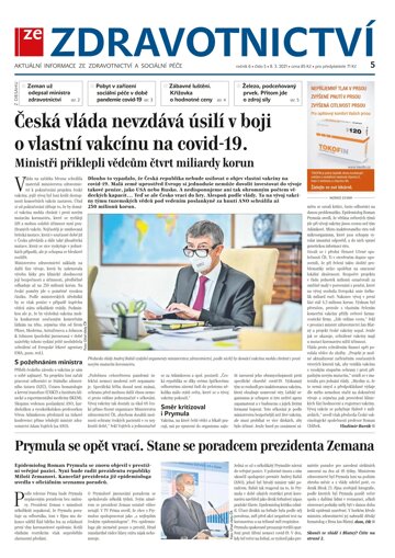 Obálka e-magazínu Ze Zdravotnictví 5/2021