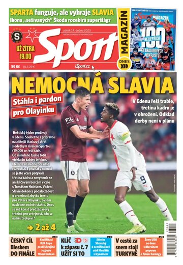 Obálka e-magazínu Sport 14.4.2023