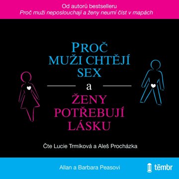 Obálka audioknihy Proč muži chtějí sex a ženy potřebují lásku