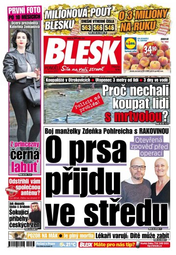 Obálka e-magazínu Blesk 15.6.2015