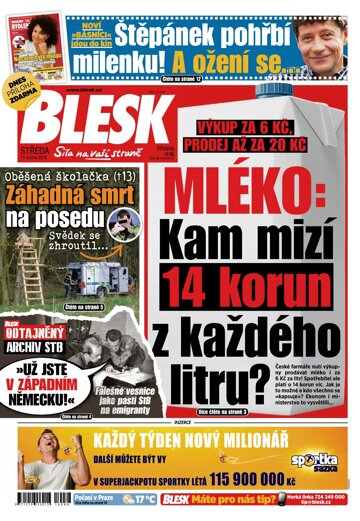 Obálka e-magazínu Blesk 13.4.2016