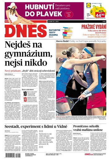 Obálka e-magazínu MF Dnes 18.4.2016