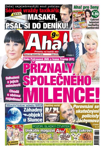 Obálka e-magazínu AHA! 22.11.2016