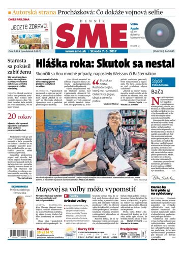 Obálka e-magazínu SME 7.6.2017