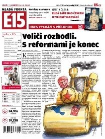 Obálka e-magazínu E15 15.10.2012