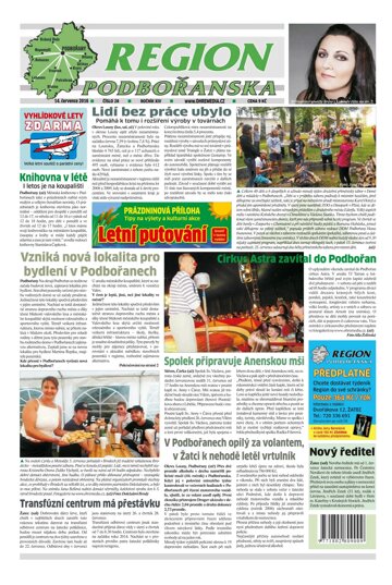 Obálka e-magazínu Region Podbořanska 28/2016