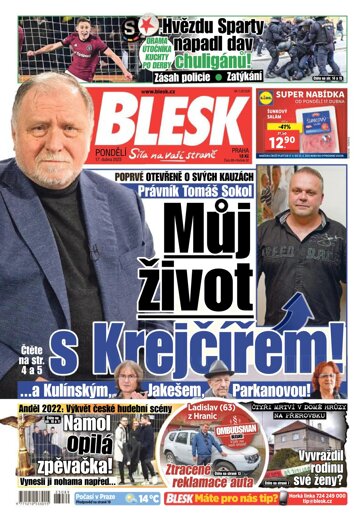 Obálka e-magazínu Blesk 17.4.2023