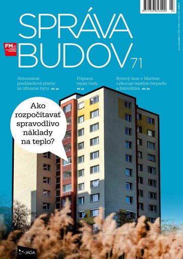 Obálka e-magazínu Správa budov 3/2024