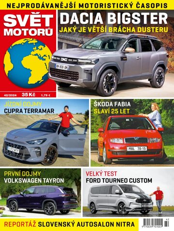 Obálka e-magazínu Svět motorů 42/2024