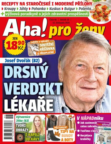 Obálka e-magazínu AHA! pro ženy 46/2024