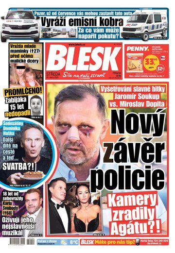 Obálka e-magazínu Blesk 29.1.2025