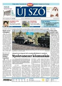 Obálka e-magazínu Új Szó 16.8.2014