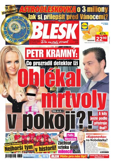 Obálka e-magazínu Blesk 13.10.2016