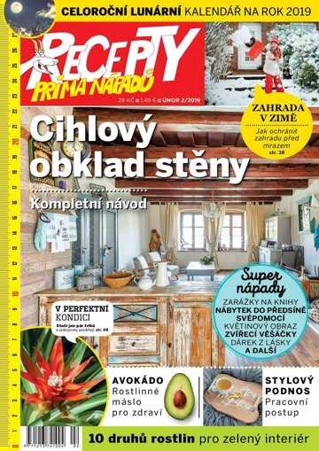 Obálka e-magazínu Recepty prima nápadů 2/2019