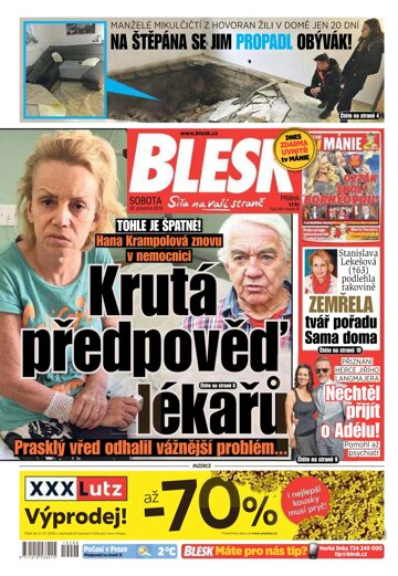 Obálka e-magazínu Blesk 28.12.2019