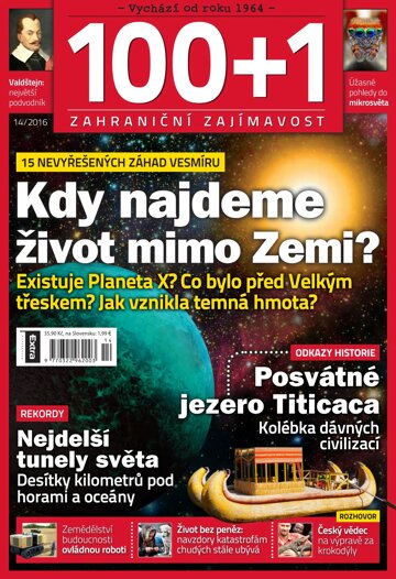 Obálka e-magazínu 100+1 zahraniční zajímavost 14/2016