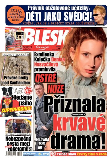 Obálka e-magazínu Blesk 29.4.2023