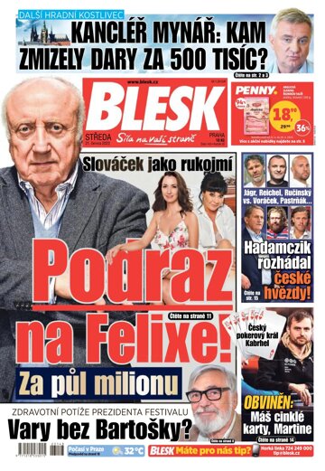 Obálka e-magazínu Blesk 21.6.2023