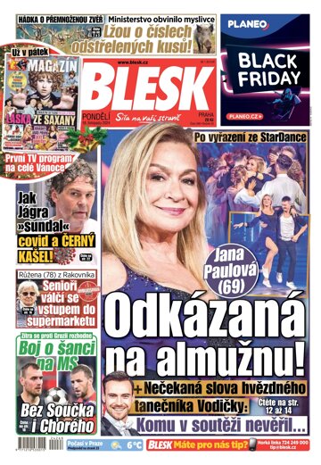 Obálka e-magazínu Blesk 18.11.2024